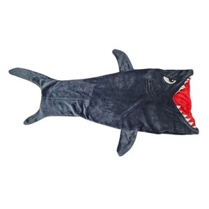 Shark Blanket Hoodie Wearable Kids Blankie Super Soft Cozy Soothing